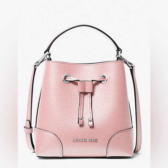 ❌SOLD❌NWT Michael Kors Mercer Pebbled Leather Bucket Bag - Picture 7 of 8